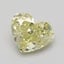 5.17 Ct. Fancy Intense Yellow Heart Diamond