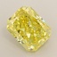 2.32 Ct. Fancy Vivid Yellow Radiant Lab Grown Diamond