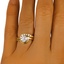 The Yolanda Matched Set, smallzoomed in top view on a hand