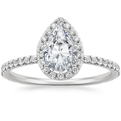 18K White Gold Waverly Diamond Bridal Set (2/3 ct. tw.)
