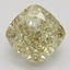 3.02 Ct. Fancy Brownish Yellow Cushion Diamond
