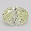 1.20 Ct. Fancy Light Yellow Oval Diamond