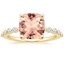 18K Yellow Gold Marseille Half Coverage Diamond Ring (1/4 ct. tw.), smalltop view