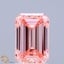 1.61 Ct. Fancy Vivid Pink Emerald Lab Grown Diamond