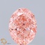1.52 Ct. Fancy Vivid Pink Oval Lab Grown Diamond