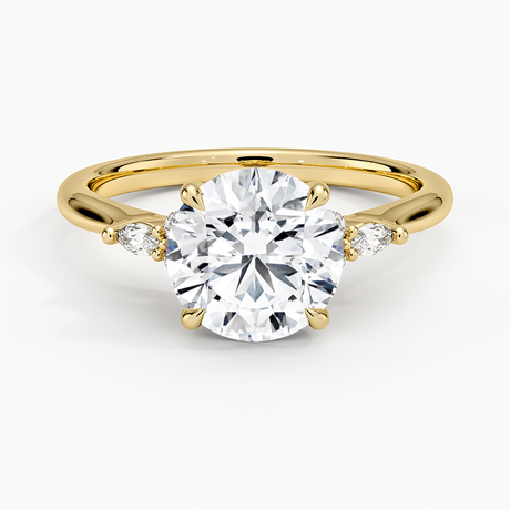 18K Yellow Gold Nadia Perfect Fit Diamond Ring