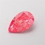 1.21 Ct. Fancy Vivid Pink Pear Lab Grown Diamond
