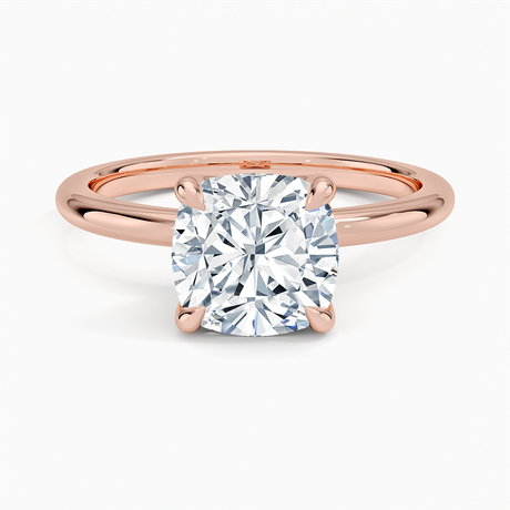 14K Rose Gold Elodie 1.8mm Solitaire Ring
