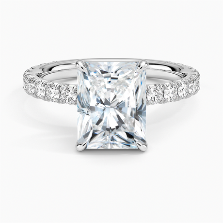 Luxe French Pavé Perfect Fit Diamond Ring
