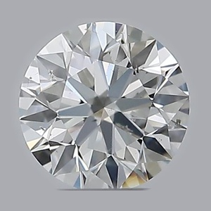 Round diamond — real photo