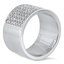 Seven Row Split-Prong Diamond Ring, smallside view