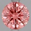 1.08 Ct. Fancy Vivid Pink Round Lab Grown Diamond