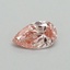 0.30 Ct. Fancy Vivid Pink Pear Lab Grown Diamond