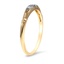 The Blaise Ring, smalltop view on a hand