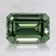 1.51 Ct. Fancy Vivid Pacific Green Emerald Lab Grown Diamond