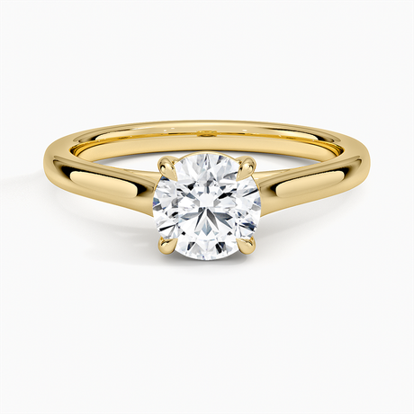 2mm Provence Solitaire Ring