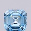 1.01 Ct. Fancy Vivid Blue Asscher Lab Grown Diamond