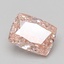2.05 Ct. Fancy Intense Pink Cushion Lab Grown Diamond