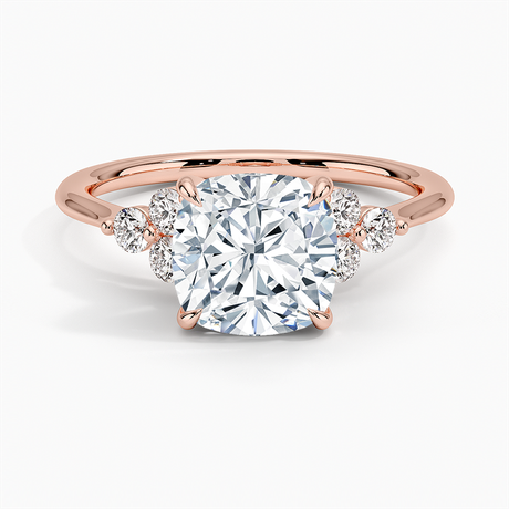 14K Rose Gold Luxe Melody Diamond Ring (1/5 ct. tw.)