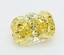 4.55 Ct. Fancy Intense  Yellow Cushion Lab Grown Diamond