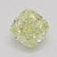0.54 Ct. Fancy Light Yellow Cushion Diamond