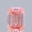 1.19 Ct. Fancy Vivid Pink Emerald Lab Grown Diamond