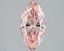 1.53 Ct. Fancy Vivid Pink Marquise Lab Grown Diamond