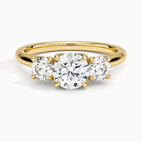 Elodie Perfect Fit Three Stone Diamond Ring