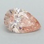 1.51 Ct. Fancy Intense  Pink Pear Lab Grown Diamond