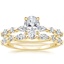 18K Yellow Gold Versailles Diamond Bridal Set (3/4 ct. tw.)