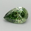 1.02 Ct. Fancy Vivid Green Pear Lab Grown Diamond