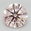 7.01 Ct. Fancy  Pink Round Lab Grown Diamond