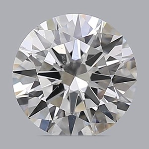 Round diamond — real photo