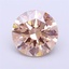 2.00 Ct. Light Brown Round Lab Grown Diamond