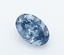 1.07 Ct. Fancy Vivid  Blue Oval Lab Grown Diamond
