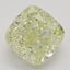 1.34 Ct. Fancy Light Yellow Cushion Diamond