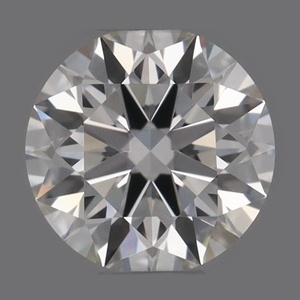 Round diamond — real photo