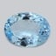 16.1x12.0mm  Blue  Oval   Aquamarine