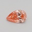 0.54 Ct. Fancy Intense Pink Pear Lab Grown Diamond