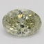 1.7 Ct. Fancy Brownish Greenish Yellow Oval Diamond
