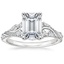 Platinum Begonia Vine Diamond Ring (1/2 ct. tw.), smalltop view