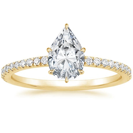 18K Yellow Gold Luxe Viviana Diamond Bridal Set (1/2 ct. tw.)