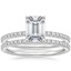 18K White Gold Ballad Diamond Bridal Set (1/3 ct. tw.)