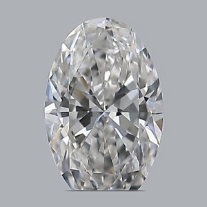 Oval diamond — real photo