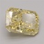 5.49 Ct. Fancy Vivid Yellow Radiant Lab Grown Diamond