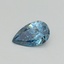 0.30 Ct. Fancy Vivid Blue Pear Lab Grown Diamond