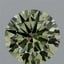 3.01 Ct. Fancy Vivid  Green Round Lab Grown Diamond