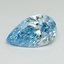 5.06 Ct. Fancy Vivid Blue Pear Lab Grown Diamond