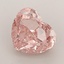 3.00 Ct. Fancy Vivid  Pink Heart Lab Grown Diamond