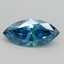 2.00 Ct. Fancy Vivid Blue Marquise Lab Grown Diamond